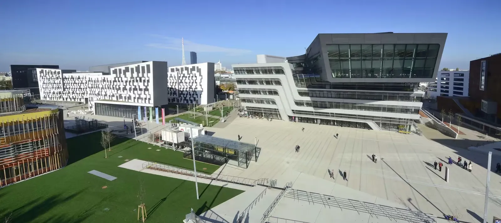 Le campus de WU Vienna